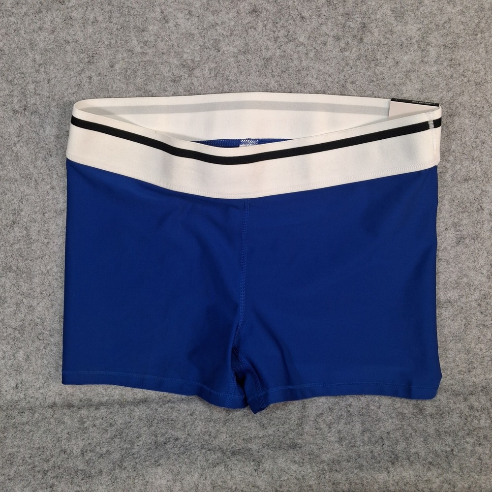 DSG Compression Shorts Womens Large Blue 3 Inch Core Mid-Rise CKP9447CN